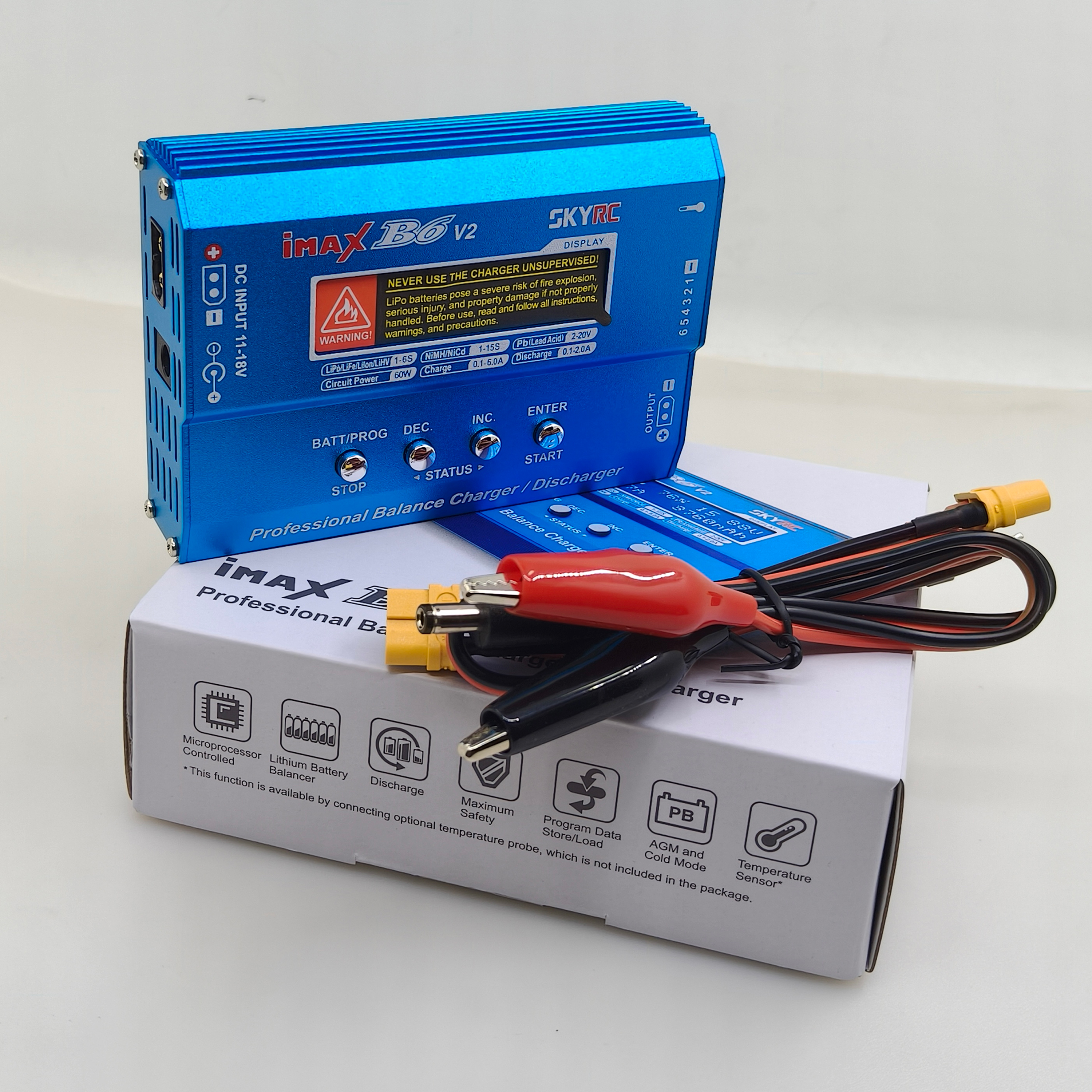 IMAX B6 / B6AC 80W T/XT60plug  - огляд і ціна Drone Battery Adapter