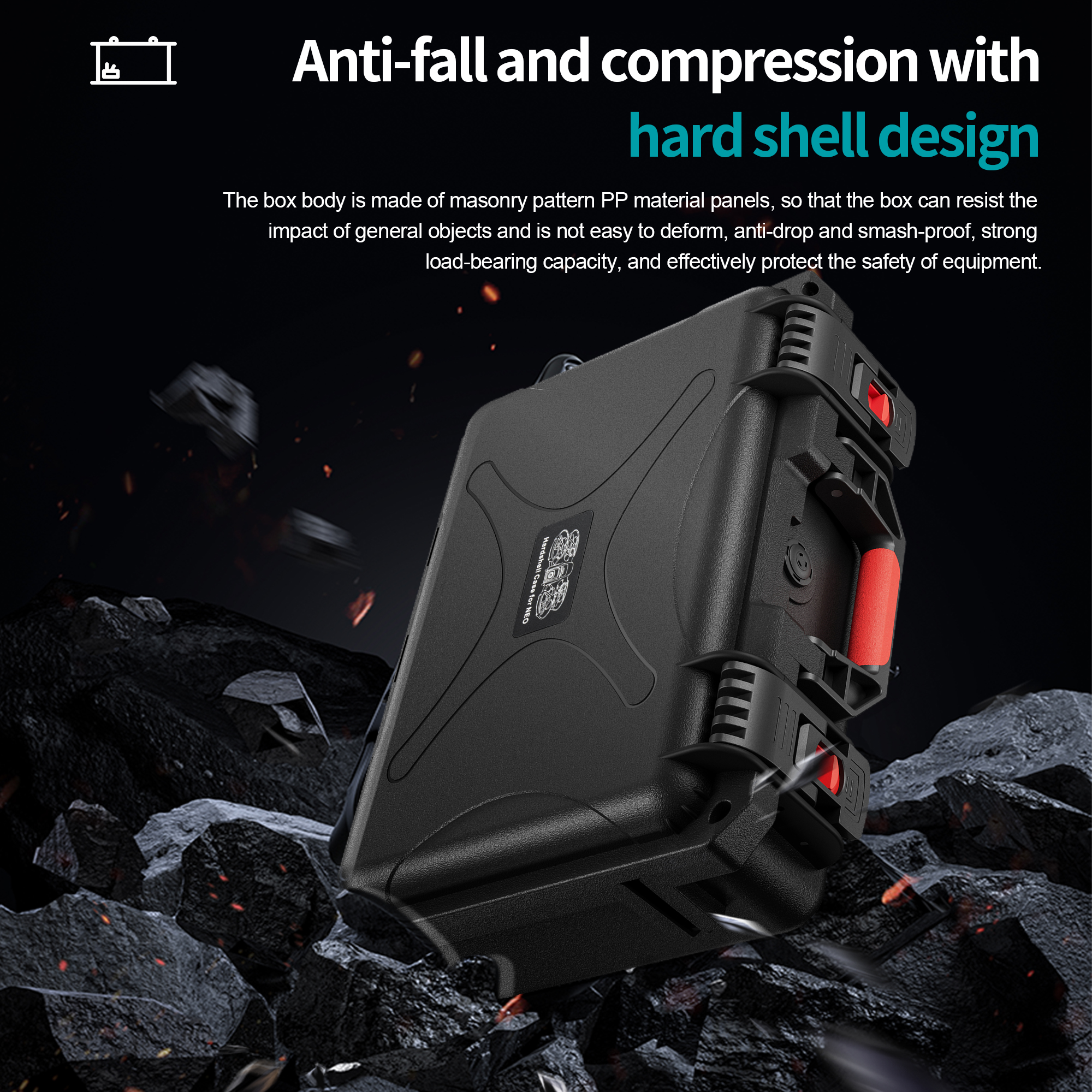 Portable Hard Waterproof Case  - огляд і ціна Drone Charging Hub