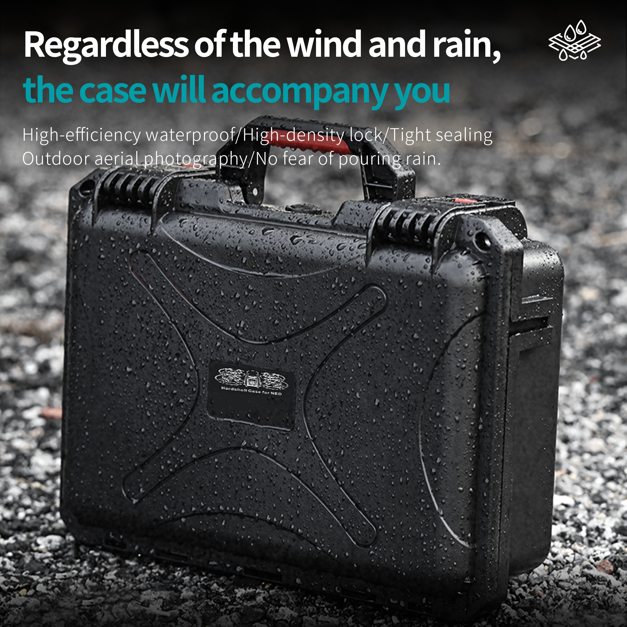 Portable Hard Waterproof Case  - огляд і ціна Drone Charging Hub