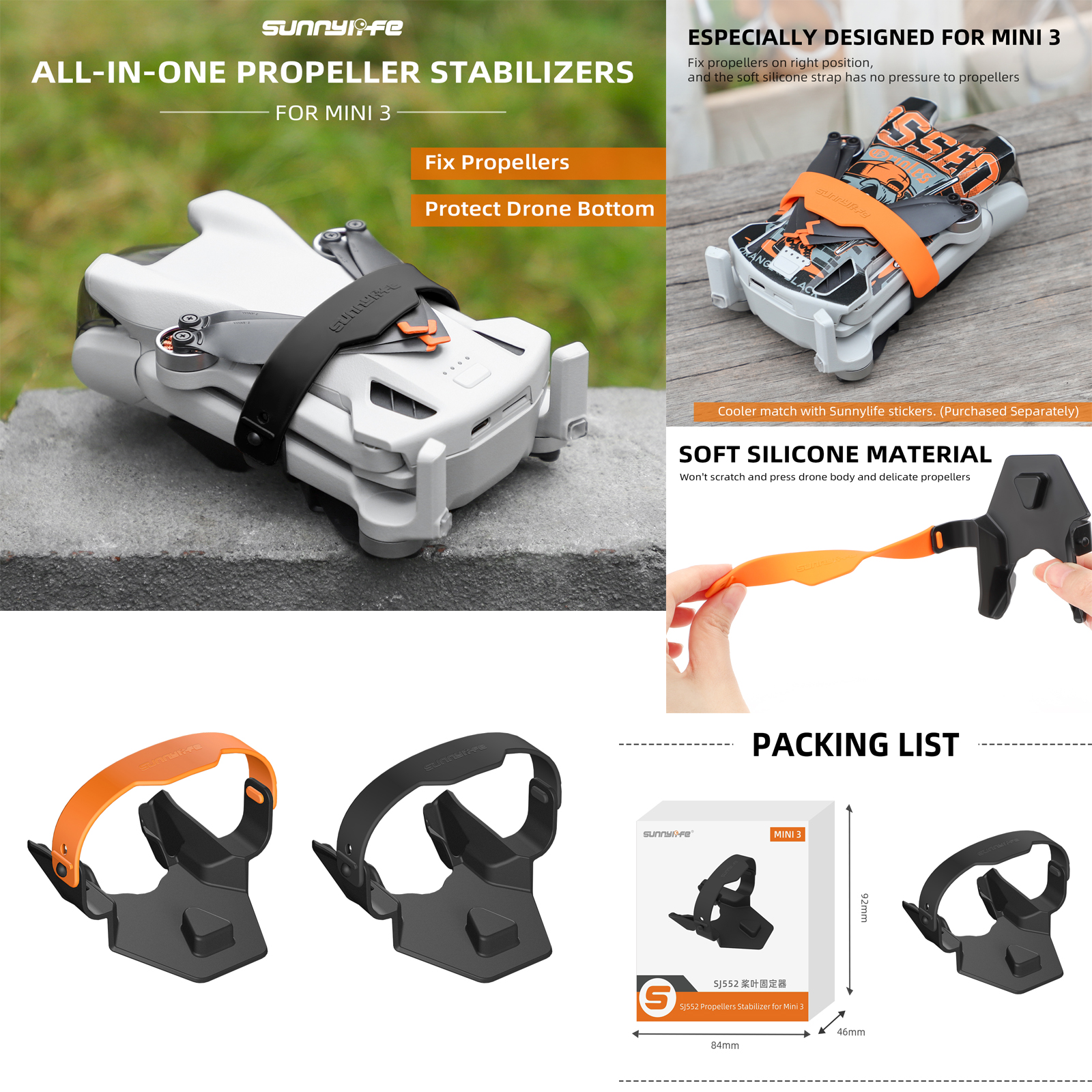Sunnylif Propeller Bottom Hold - огляд і ціна Drone Propeller Holder