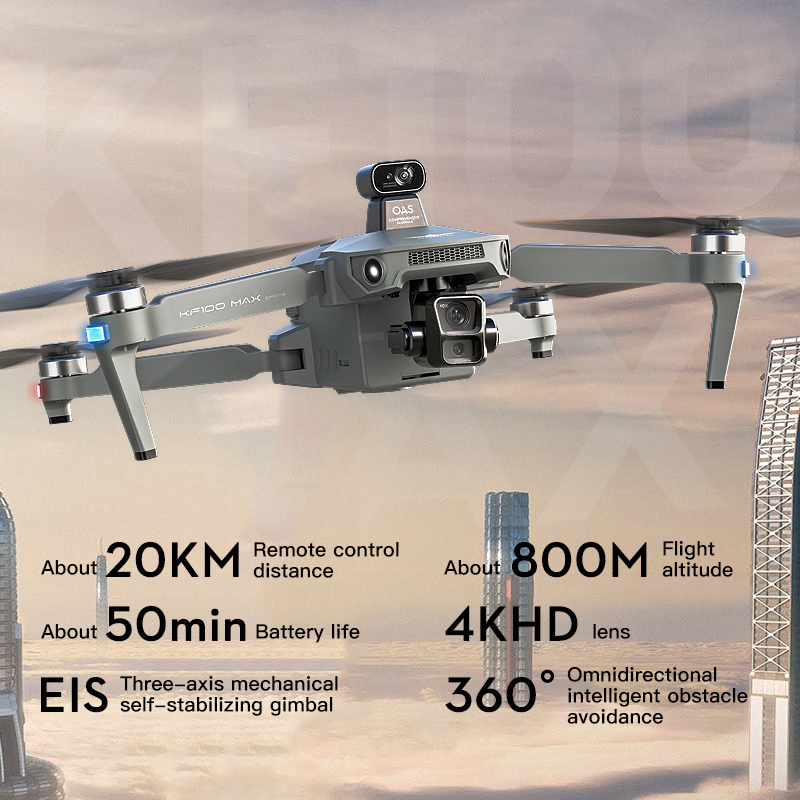 SJRC KF100 MAX 8K UHD Photo HD - огляд і ціна Drone Battery Adapter