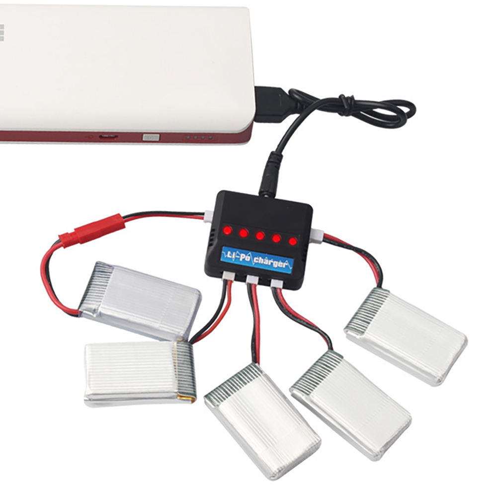 3.7V 550mAh 25C Lipo Battery 8 - огляд і ціна Drone Battery Adapter