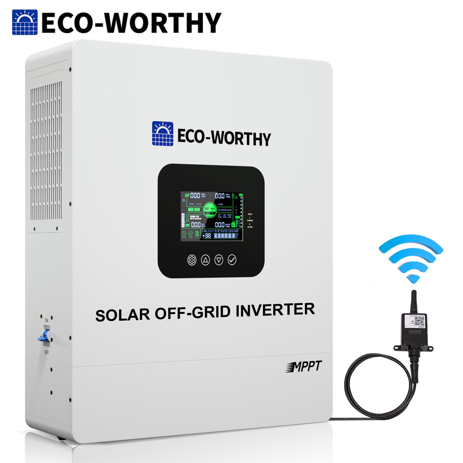 ECO-WORTHY UL1741 5000W 48V So - огляд і ціна Drone Solar Charger