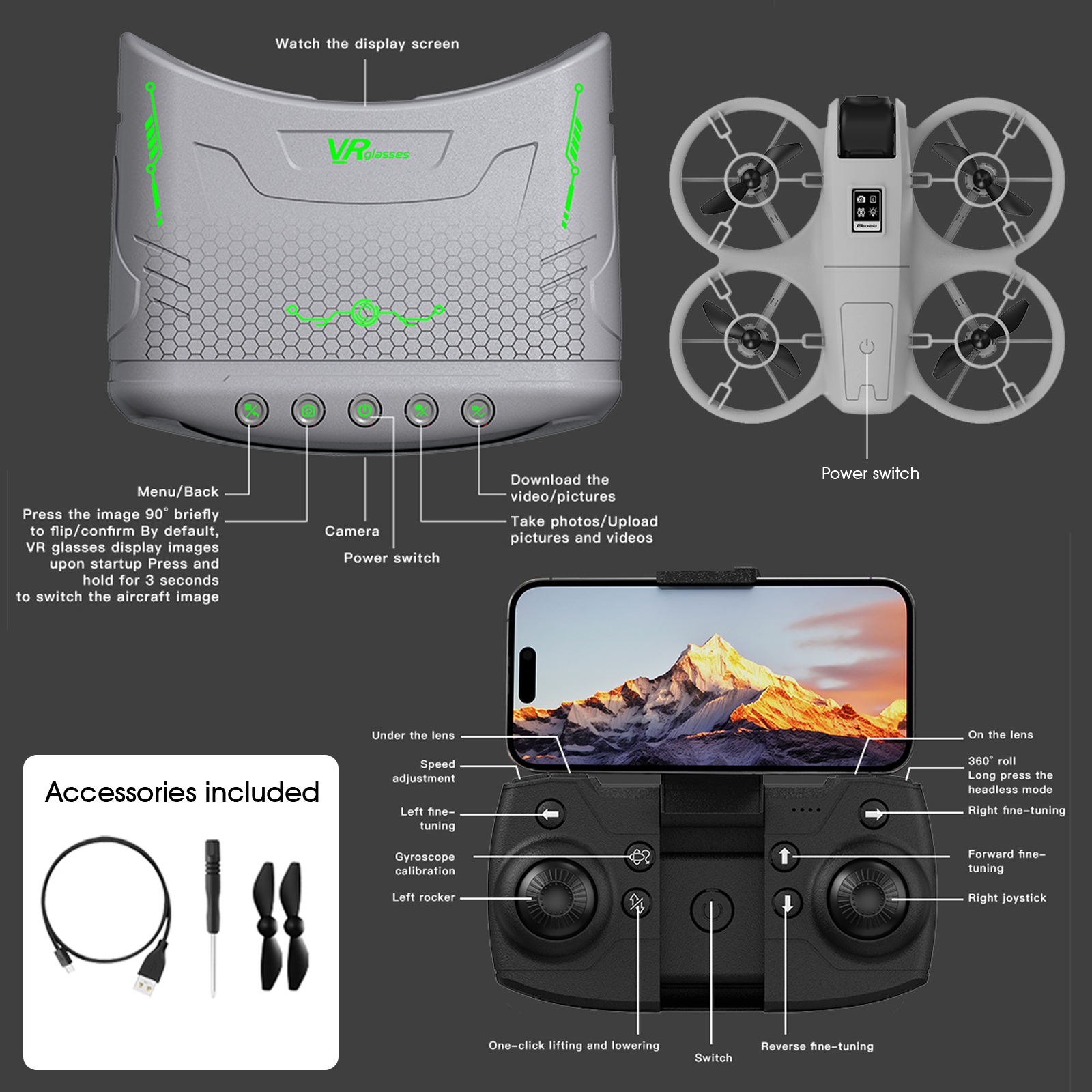 Mini Drone That Is Easy For Be - огляд і ціна Drone Remote Controller Lanyard